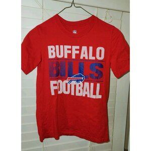 NFL Buffalo Bills football red T-Shirt BOYS Size Medium 8/10..................B5